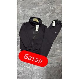 Фотография Костюм спортивный мужской 13593 black р.2XL-6XL "Alex Clothes" недорого оптом от прямого поставщика