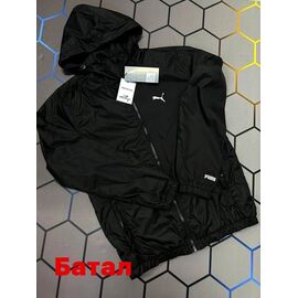 Вітровка чоловіча 13594 black р.2XL-6XL "Alex Clothes" недорого оптом від прямого постачальника