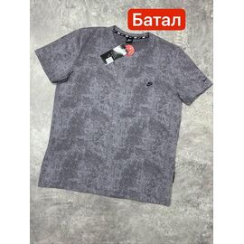 Футболка чоловіча 13597 grey р.2XL-6XL "Alex Clothes" недорого оптом від прямого постачальника