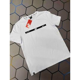 Футболка чоловіча 13631 white р.S-2XL "Alex Clothes" недорого оптом від прямого постачальника