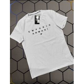 Футболка чоловіча 13647 white р.S-2XL "Alex Clothes" недорого оптом від прямого постачальника