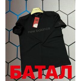 Футболка чоловіча 13670 black р.2XL-6XL "Alex Clothes" недорого оптом від прямого постачальника