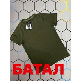 Фотография Футболка женская 13677 khaki р.2XL-6XL "Alex Clothes" недорого оптом от прямого поставщика