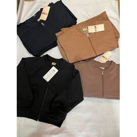 Фотография Кофта детская спортивная на девочку ZA1831 black р.5-8 "Zayka" недорого оптом от прямого поставщика