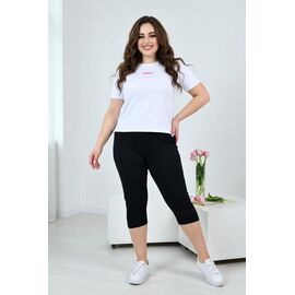 Бриджі жіночі 0-2 black р.54-58 "VICTORY" недорого оптом від прямого постачальника