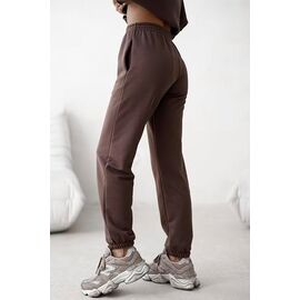 Штани спортивні жіночі AL19 brown р.52-60 "Алия" недорого оптом від прямого постачальника