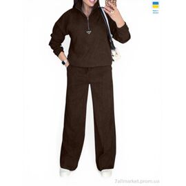 Жіночий костюм Весна/осінь 212 шоколад (3 шт. р.сітка42-52) "Alisa Brand" недорого оптом від прямого постачальника