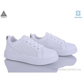 Фотография Кроссовки женские модные Весна/осень R100-1 шкіра (8 пар р.36-41) "STILLI Group" недорого оптом от прямого поставщика