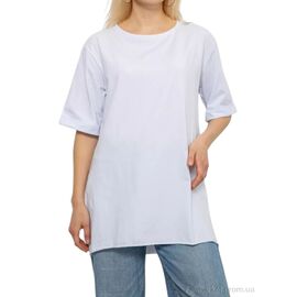 Фотография Футболка женская Лето 2024 білий (4 шт. р.сетка L-XL) "Massmag" недорого оптом от прямого поставщика