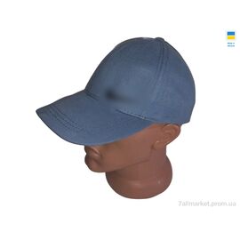 Фотография Кепка унисекс Лето 0656 джинс (4 шт. р.сетка 54-56) "Mabi" недорого оптом от прямого поставщика