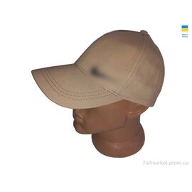 Фотография Кепка унисекс Лето 0661 бежевий (4 шт. р.сетка 54-56) "Mabi" недорого оптом от прямого поставщика