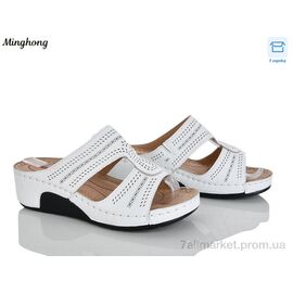 Фотография Шлепки женские облегченные Лето 2603-2 (8 пар р.36-41) "Minghong" недорого оптом от прямого поставщика