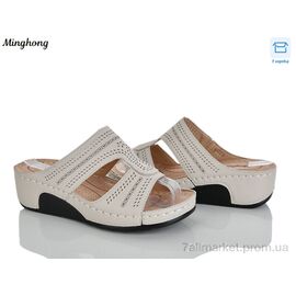 Фотография Шлепки женские облегченные Лето 2603-3 (8 пар р.36-41) "Minghong" недорого оптом от прямого поставщика