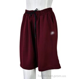 Шорти жіночі Літо N106-1 bordo (5 шт. р.сітка56-64) "Banko" недорого оптом від прямого постачальника