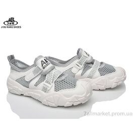 Кросівки дитячі модні Літо A02-721 grey (12 пар р.31-36) "Jibukang" недорого оптом від прямого постачальника