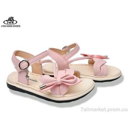 Фотография Босоножки детские летние Лето 01-268 pink (10 пар р.27-31) "Jibukang" недорого оптом от прямого поставщика