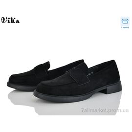 Туфлі жіночі стильні Весна/осінь A2345-20 black (6 пар р.36-40) "VIKA-Limani-LULU" недорого оптом від прямого постачальника