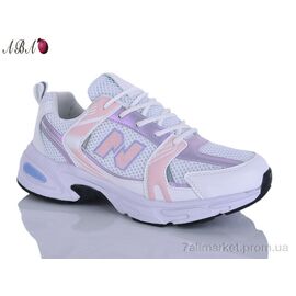 Фотография Кроссовки женские модные Весна/осень A135-7 (8 пар р.36-41) "Aba" недорого оптом от прямого поставщика