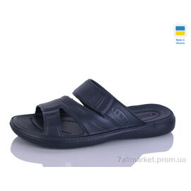 Фотография Шлепки мужские пляжные Лето B12 синій (6 пар р.41-46) "M&L  Alex13" недорого оптом от прямого поставщика