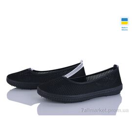 Туфлі жіночі стильні Літо БП8 чорний (8 пар р.37-42) "Paolla" недорого оптом від прямого постачальника