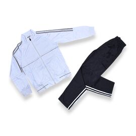 Костюм спортивний підлітковий 565 white-black р.28-M "Presto2" недорого оптом від прямого постачальника