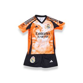 Фотография Костюм детский спортивный летний на мальчика 576 black-orange р.104-176 "Presto2" недорого оптом от прямого поставщика