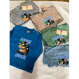 Светер Дитячий на хлопчика ZA1893 grey р.1-4 "Zayka" недорого оптом від прямого постачальника