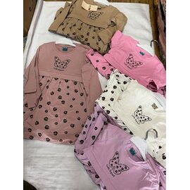 Фотография Платье детское на девочку ZA1918 brown р.3-6 "Zayka" недорого оптом от прямого поставщика