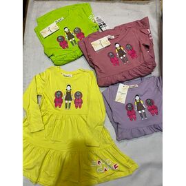 Фотография Платье детское на девочку ZA1921 green р.110-128 "Zayka" недорого оптом от прямого поставщика