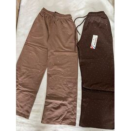 Фотография Штаны детские спортивные на девочку ZA2180 brown р.9-12 "Zayka" недорого оптом от прямого поставщика