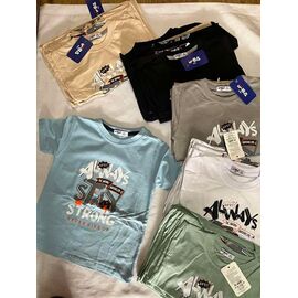 Фотография Футболка детская на мальчика ZA2257 white р.8-12 "Zayka" недорого оптом от прямого поставщика