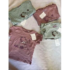 Фотография Футболка детская на девочку ZA2277 brown р.1-5 "Zayka" недорого оптом от прямого поставщика