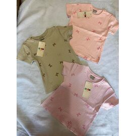 Фотография Футболка детская на девочку ZA2289 mint р.5-8 "Zayka" недорого оптом от прямого поставщика