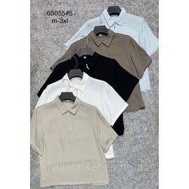 Сорочка чоловіча, льон розміри M-3XL (5 кв) "PROSTOMEN" недорогого від прямого постачальника