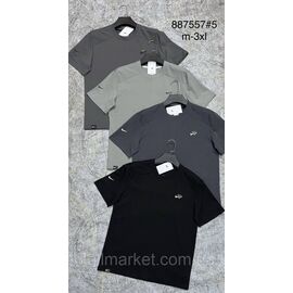 Футболка чоловіча молодіжна р-ри M-3XL (4кв) "PROSTOMEN" недорого гуртом від прямого постачальника