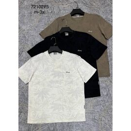 Футболка чоловіча молодіжна р-ри M-3XL (3кв) "PROSTOMEN" недорого гуртом від прямого постачальника