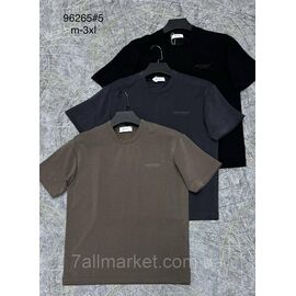 Футболка чоловіча молодіжна р-ри M-3XL (3хв) "PROSTOMEN" недорого гуртом від прямого постачальника