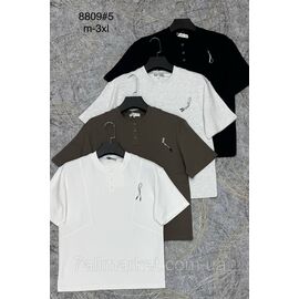 Футболка чоловіча молодіжна р-ри M-3XL (4хв) "PROSTOMEN" недорого гуртом від прямого постачальника