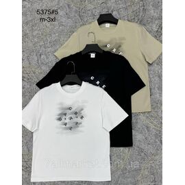 Футболка чоловіча молодіжна р-ри M-3XL (3хв) "PROSTOMEN" недорого гуртом від прямого постачальника