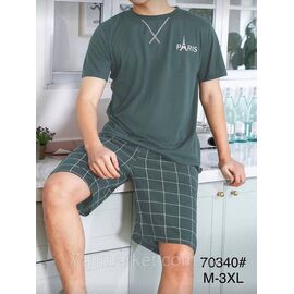 Піжама чоловіча з довгим рукавом розміри M-3XL "FLOWER" недорого від прямого постачальника