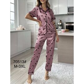 Фотография Пижама женская молодёжная р-ры M-3XL "FLOWER" купить недорого от прямого поставщик