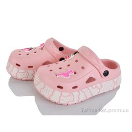 Фотография Кроксы детские летние Лето GC602-3F (12 пар р.30-35) "KIMBOO" недорого оптом от прямого поставщика