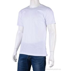 Фотография Футболка мужская Лето N2001-1 white (5 шт. р.сетка 2XL-6XL) "Banko" недорого оптом от прямого поставщика