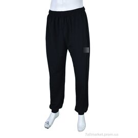 Спортивні штани чоловічі Весна/осінь N2010-4 black (5 шт. р.сітка56-64) "Banko" недорого оптом від прямого постачальника