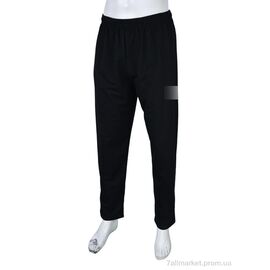 Спортивні штани чоловічі Весна/осінь N2013-5 black (5 шт. р.сітка50-58) "Banko" недорого оптом від прямого постачальника