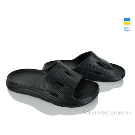 Шльопанці чоловічі пляжні Літо C119 чорний (6 пар р.41-45) "Vladimir" недорого оптом від прямого постачальника