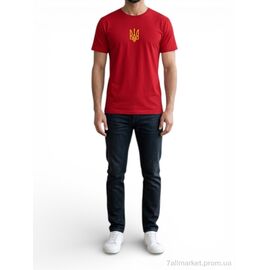 Фотография Футболка мужская Лето 1 бордовий (5 шт. р.сетка S-2XL) "Sport style" недорого оптом от прямого поставщика