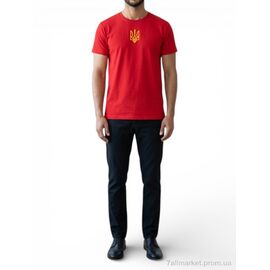 Фотография Футболка мужская Лето 1 червоний (5 шт. р.сетка S-2XL) "Sport style" недорого оптом от прямого поставщика