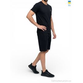 Фотография Спортивный костюм мужской Лето 11PU чорний (5 шт. р.сетка 46-54) "Sport style" недорого оптом от прямого поставщика