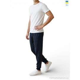 Фотография Спортивные брюки мужские Весна/осень 22NI т.синій (5 шт. р.сетка 50-58) "Sport style" недорого оптом от прямого поставщика